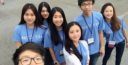 Key Club Members Attend Distric Convention